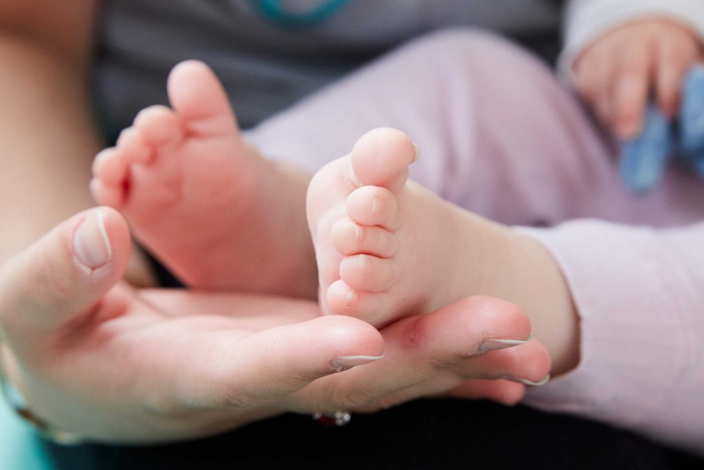Pieds d enfant
