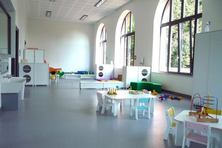 intérieur de la crèche Roubaix sesame