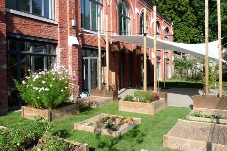 jardin de la crèche Roubaix sesame