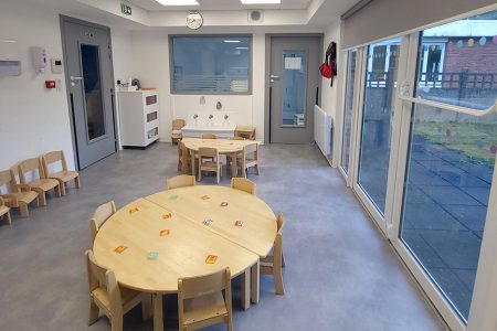 Rigolo Comme La Vie : intérieur de la crèche à Achicourt