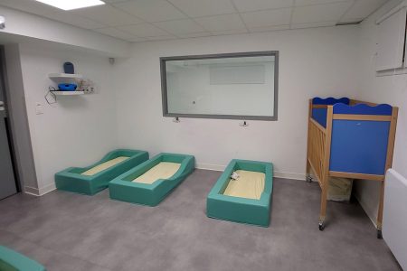 dortoir dans la crèche à Achicourt