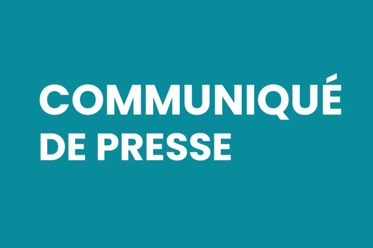 Communiqué de presse