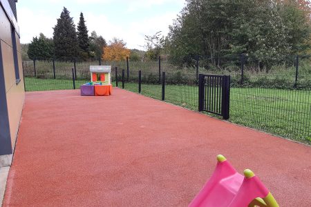 Jardin dans la crèche à Lallaing