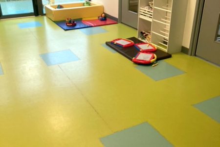 intérieur de la crèche à Arleux