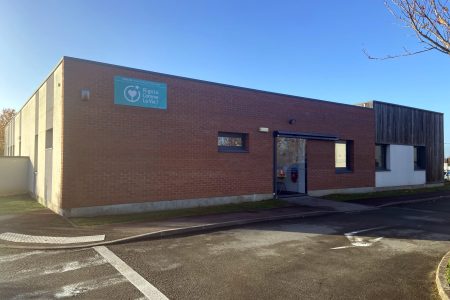 Crèche à Cambrai : façade de la crèche rigolo comme la vie Fontaine Notre Dame