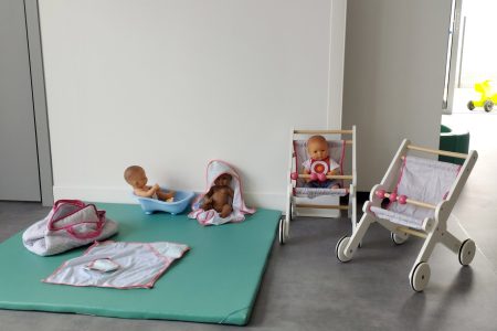Jeux dans la micro-crèche de Bais