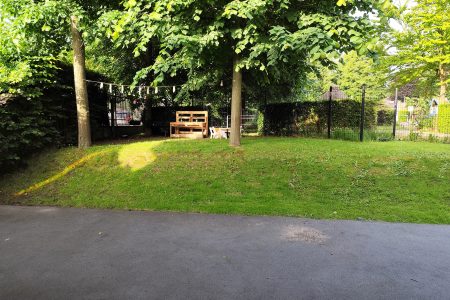 jardin de la crèche à Tourcoing