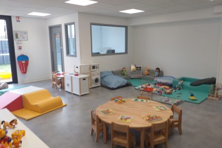 Intérieur de la micro-crèche à Orchies
