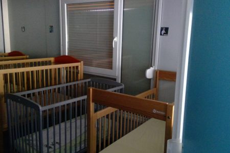 Lits dans la micro-crèche à Leforest
