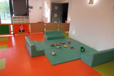 Tapis dans la crèche à Lallaing