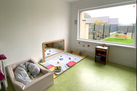 Espace de vie dans la micro-crèche de Coutiches