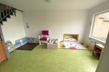 Intérieur de la micro-crèche Rigolo Comme La Vie à Coutiches