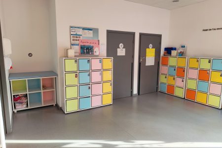 entrée de la crèche à Tourcoing