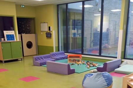 espace de jeu crèche Escaudoeuvres