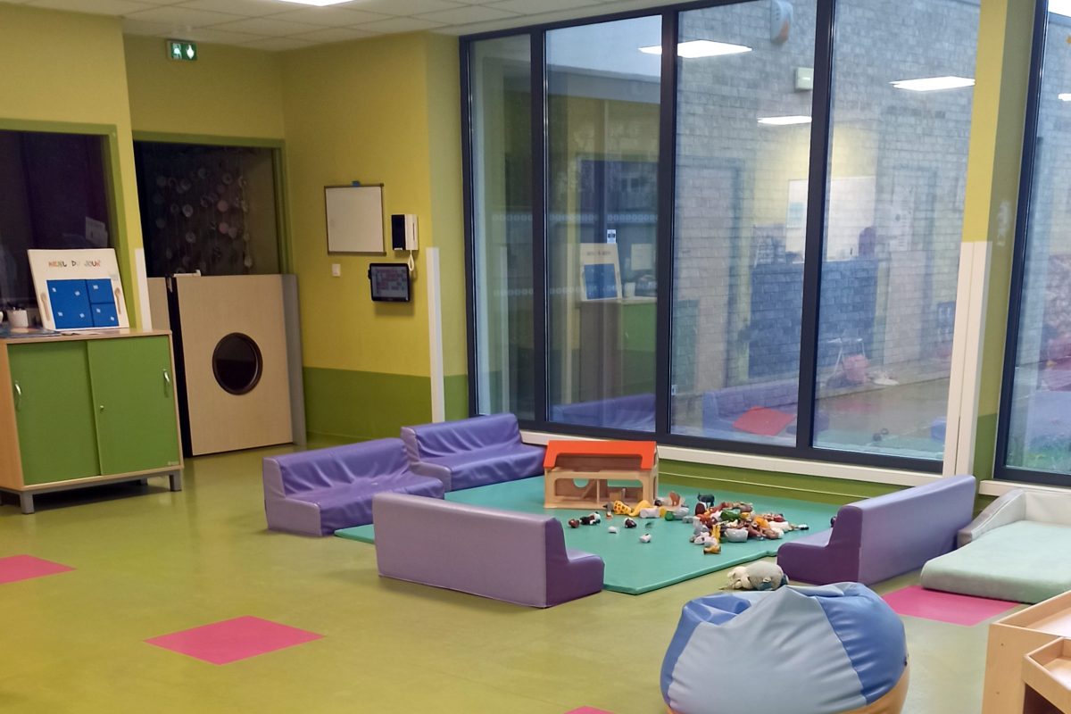 espace de jeu crèche Escaudoeuvres