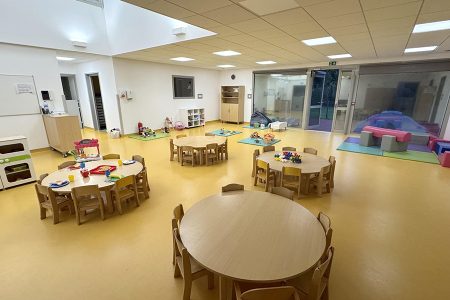 Intérieur de la crèche à Feignies, Rigolo Comme la Vie