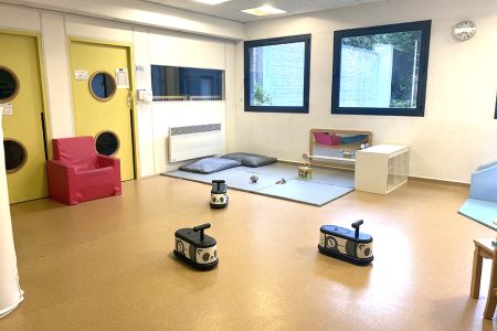 Intérieur de la crèche à Lille Montebello