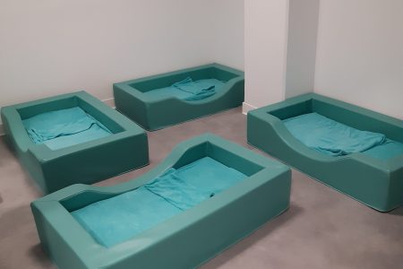 dortoir dans la crèche à Lille La Sauvegarde du Nord