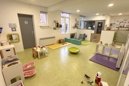 salle d'activité de la micro-crèche de Moncheaux