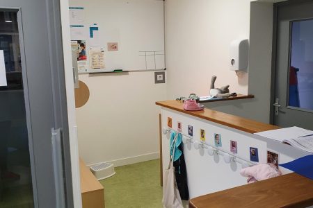 Intérieur de la micro-crèche à Moncheaux