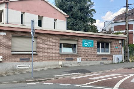façade de la crèche à Mons en Baroeul