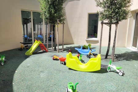 extérieur de la crèche à Nogent-sur-Seine