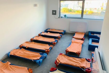 chambre dans la crèche à prouvy