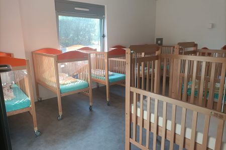 lits dans la crèche rigolo comme la vie à Prouvy