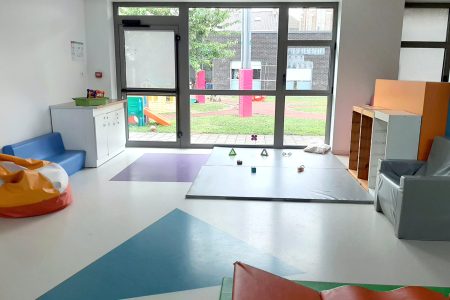 Espace de vie dans la crèche Rigolo Comme La Vie à Roncq