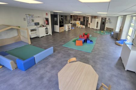 Salle d'activités dans la crèche Roubaix Léon Marlot