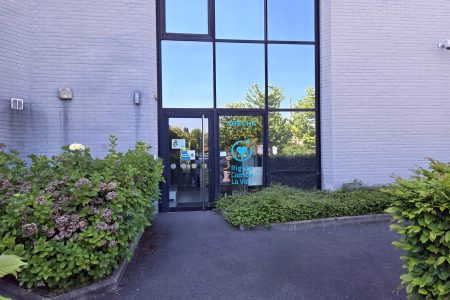 Entrée de la crèche Roubaix Léon Marlot