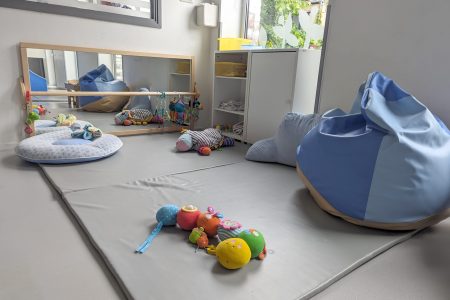 tapis de jeux dans la crèche Roubaix noémi