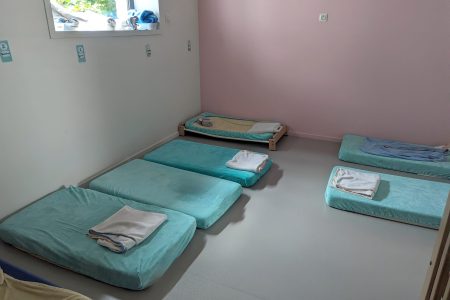 dortoir dans la crèche Roubaix-noémi