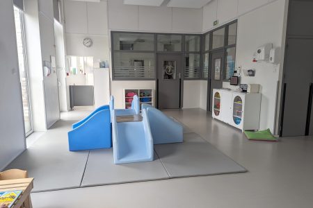 toboggan dans la crèche Roubaix - Noémi