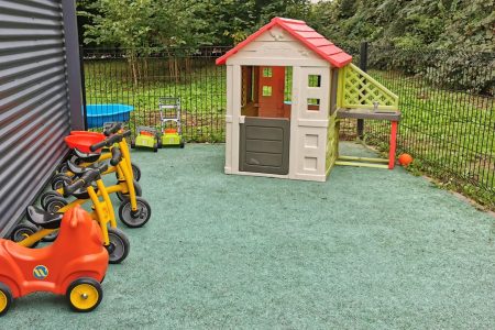 Jeux extérieurs de la crèche à Arleux
