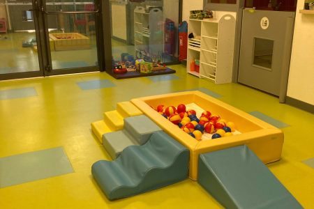 Arleux : intérieur de la crèche
