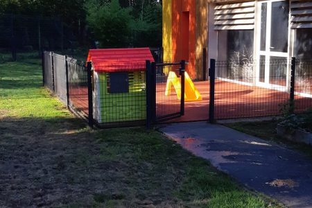 crèche à Feignies : jardin