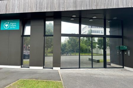 Façade de la crèche à Loos