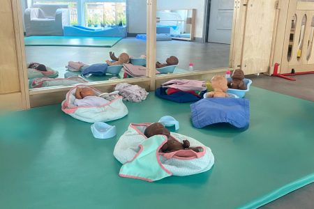tapis dans la crèche à Roubaix Léon Marlot