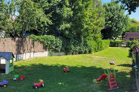 extérieur de la micro-crèche à Hem