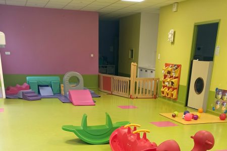 salle d'activités et de jeux crèche Escaudoeuvres