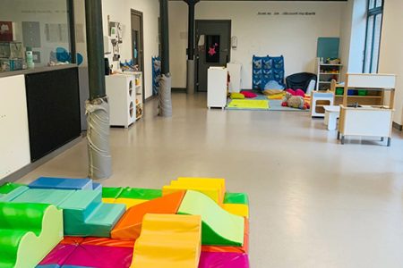 parcours motricité dans la crèche à Roubaix sesame